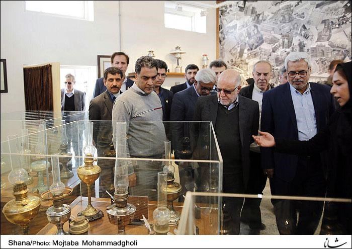 Minister of Petroleum Visits Abadan Gas Station Museum 
