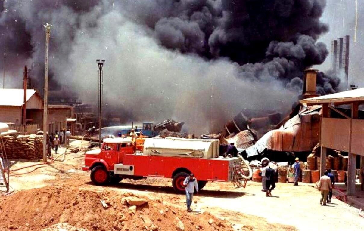 بمباران تاسیسات نفتی در شهریور 1365