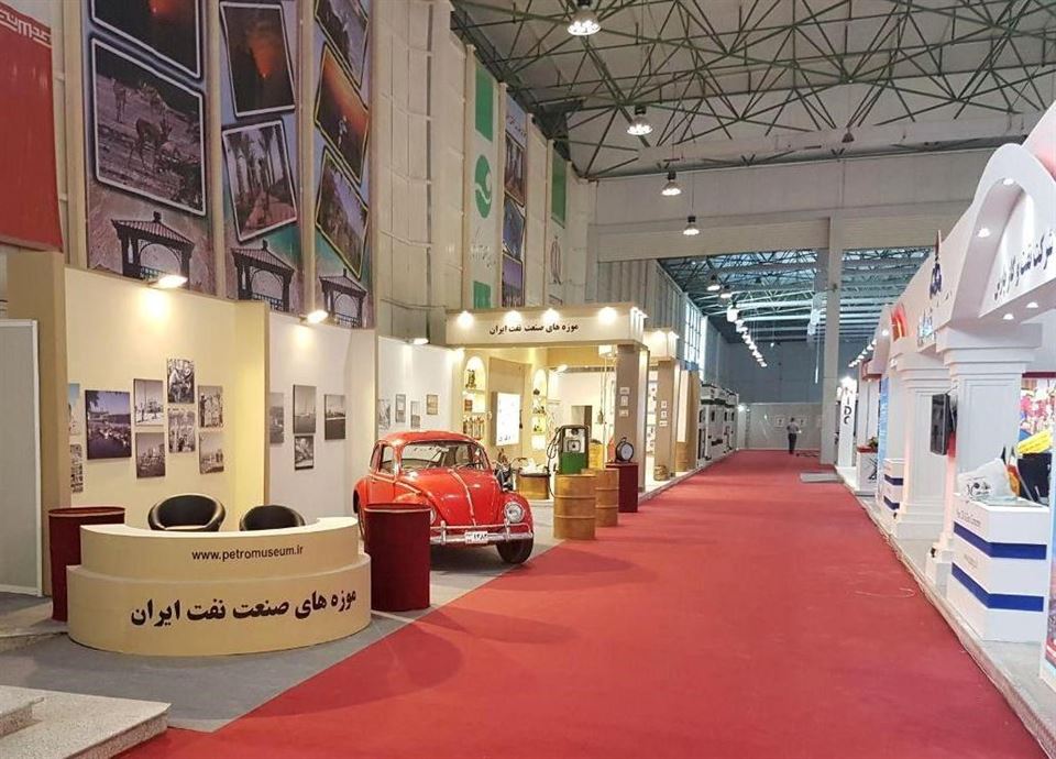 گزارش تصویری حضور موزه های نفت در چهاردهمین نمایشگاه بین المللی انرژي کیش
