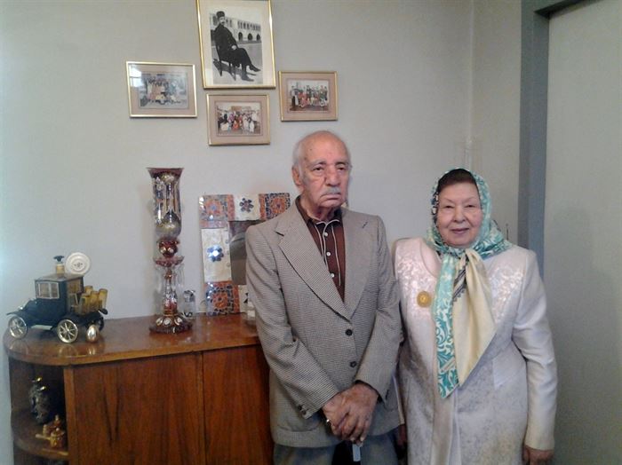 كيان ارثي و همسرش