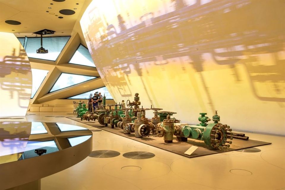 بخش نفت و گاز در موزه ملی قطر