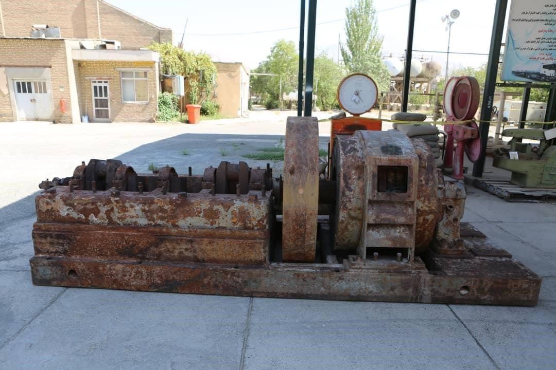 The generator discovered in Naftshahr was transferred to the Museum of Oil Industry in the west of the country