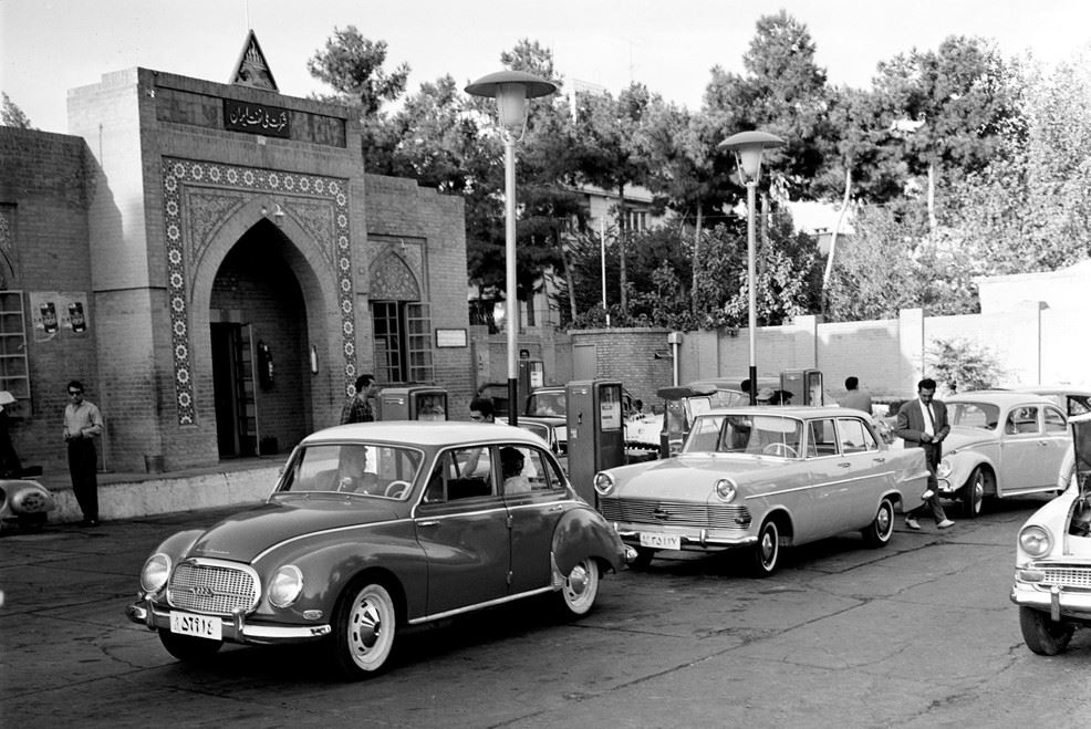 نخستین جایگاه‌های پمپ بنزین در تهران