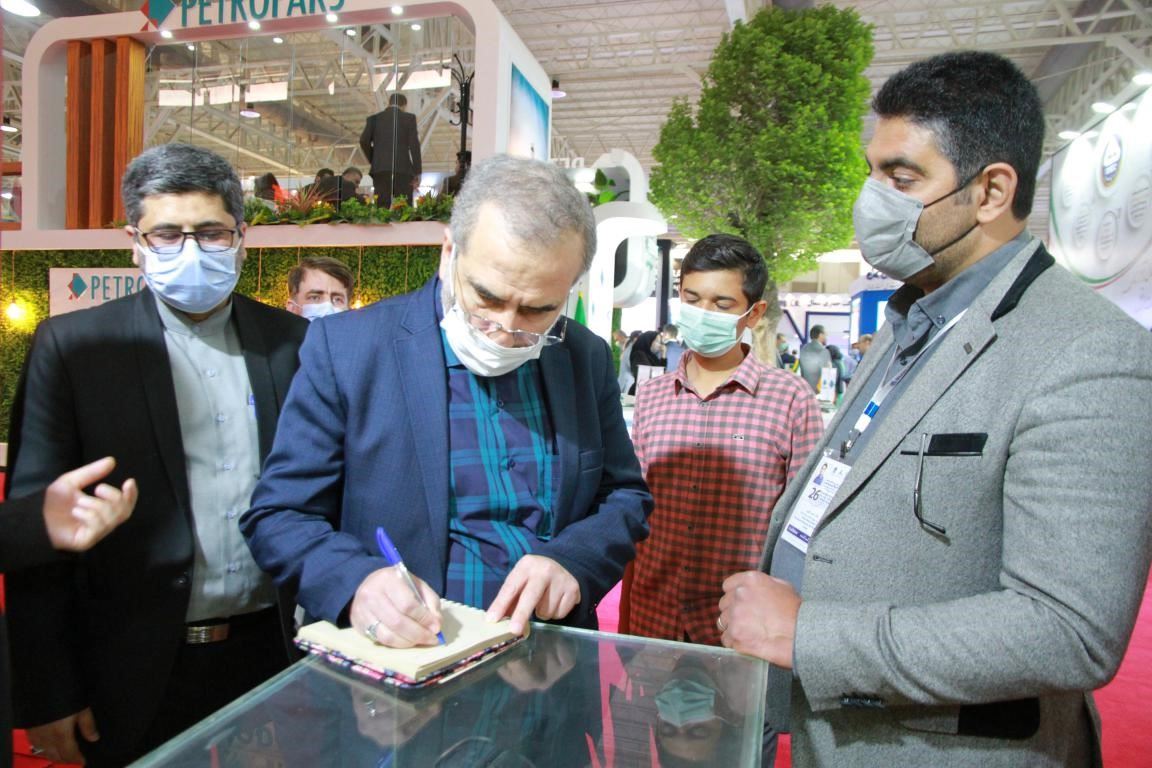حضور مدیرعامل شرکت بهینه سازی مصرف سوخت و مدیرپژوهش و فناوری شرکت ملی نفت ایران