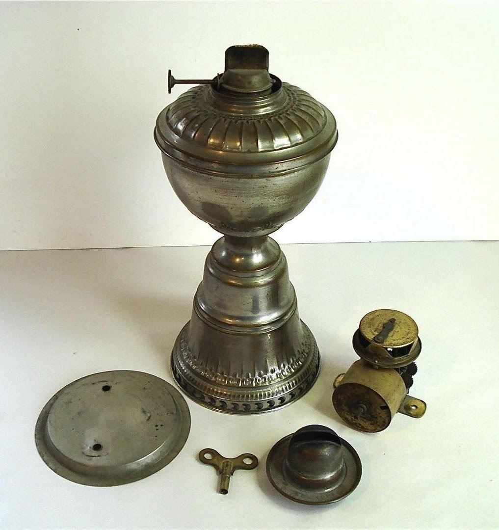 Hitchcock's kerosene lamps