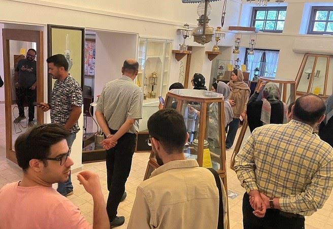 Visiting of the “Zarisf shenasi” Tour of Iran's Oil Burners Museum