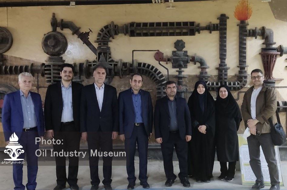  بازدید رئیس پژوهشگاه صنعت نفت از موزه‌های نفت آبادان 