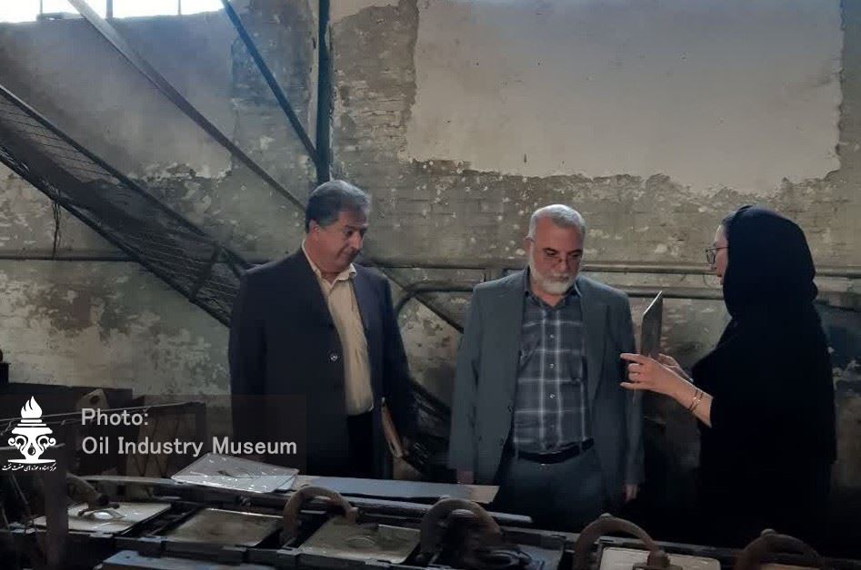 بازدید رئیس امور مجامع پالایش‌وپخش از کارخانه حلب‌سازی 