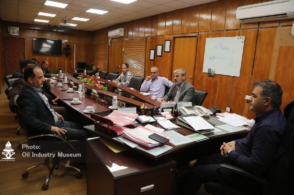 Director of the Oil Industry Documents and Museums Center Visits Masjed Soleyman Oil and Gas Museum Complex