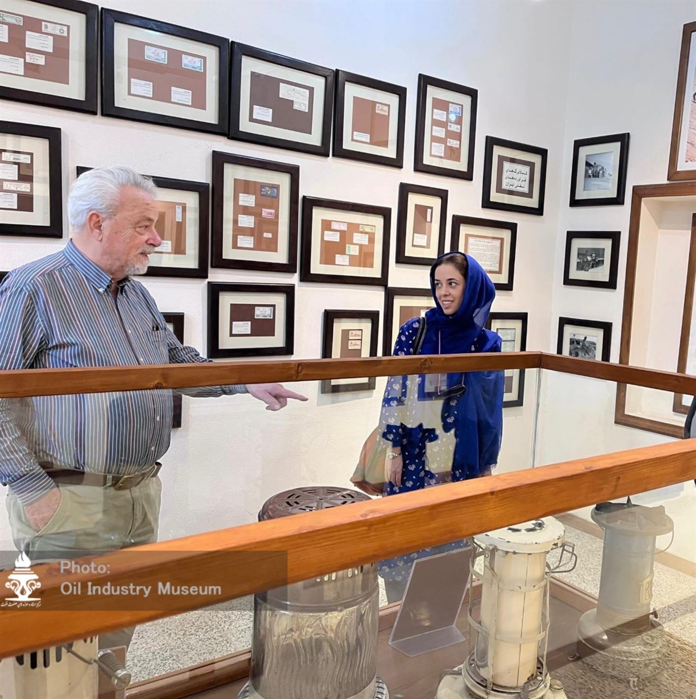 حضور پژوهشگران برجسته آلمانی در موزه‌های نفت آبادان